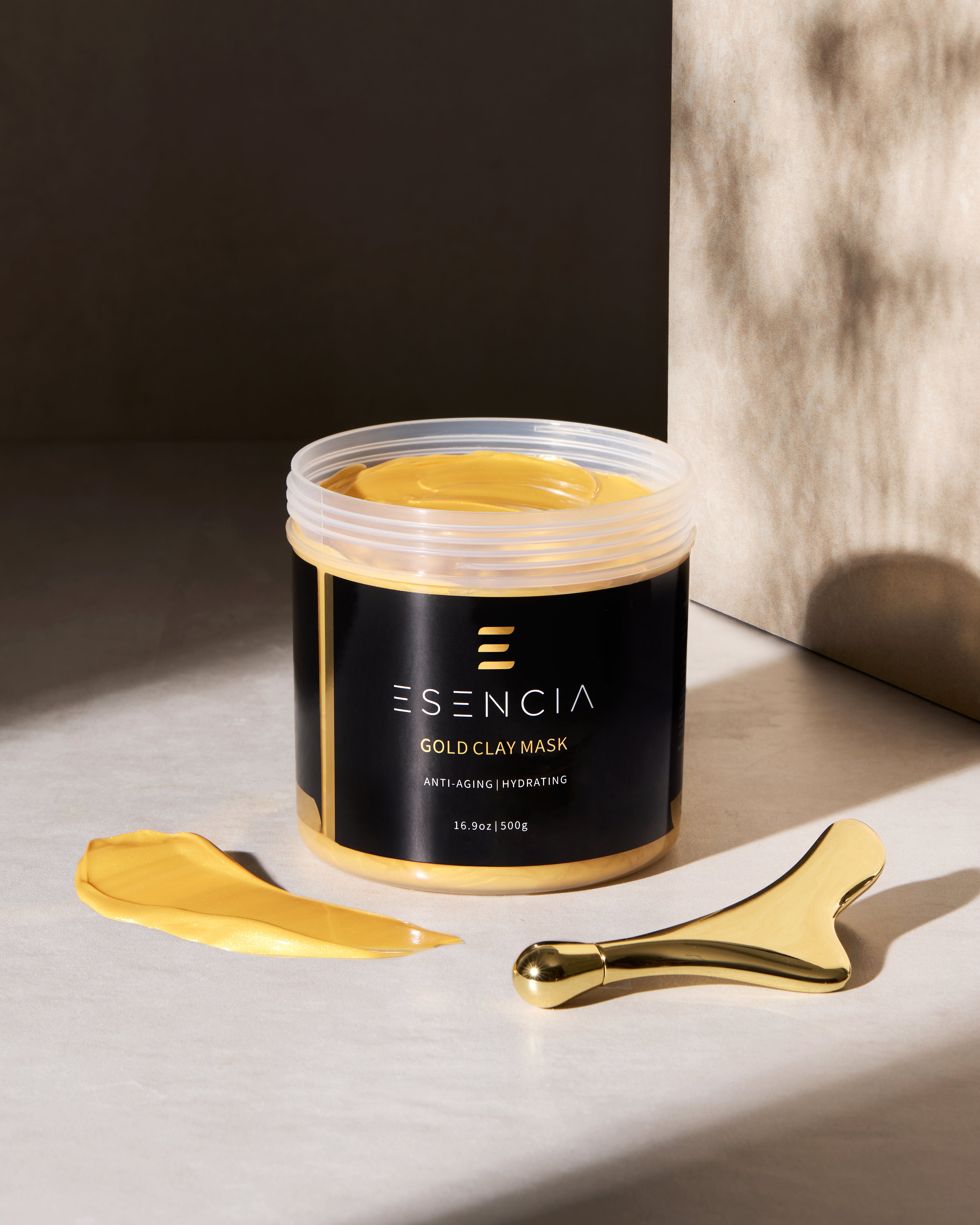 MASCHERA ALL'ARGILLA ORO